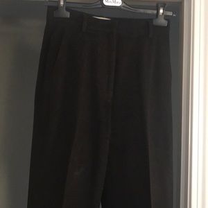 Vintage MaxMara black virgin wool trousers